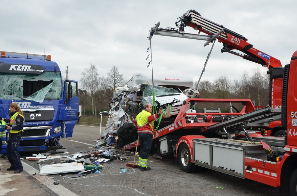 Schwerer VU A 1 Rich Saarbruecken kurz vor AK Leverkusen P174.JPG - Miklos Laubert